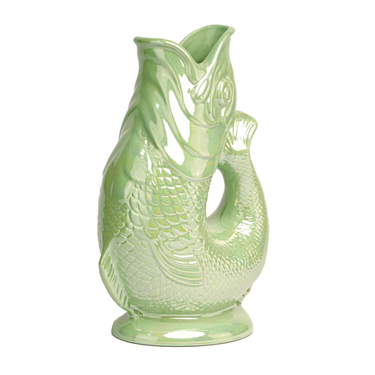NEW! - Pistachio Lustre Original Gluggle Jug