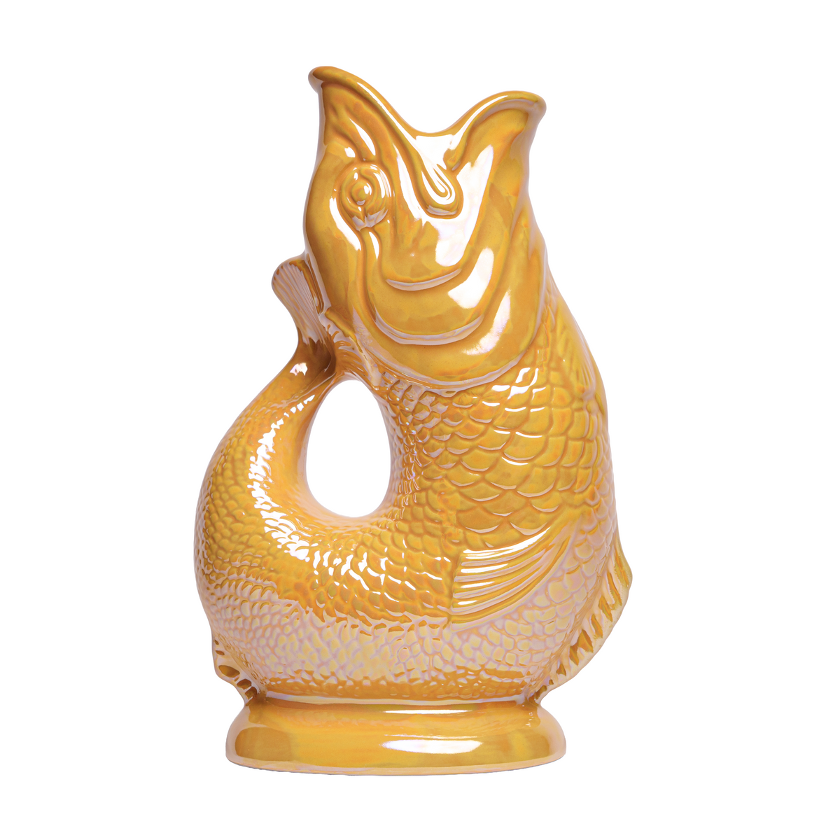 Yellow Lustre Original Gluggle Jug