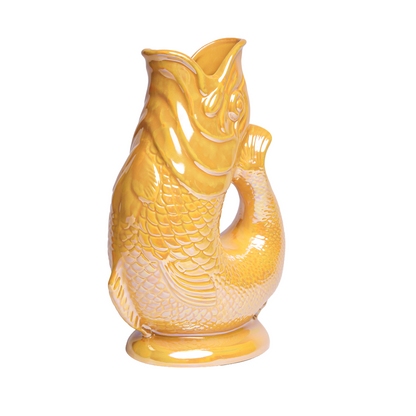Yellow Lustre Original Gluggle Jug