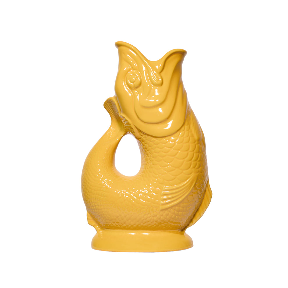 The Gluggle Jug Factory XL Original Gluggle Jug, Yellow