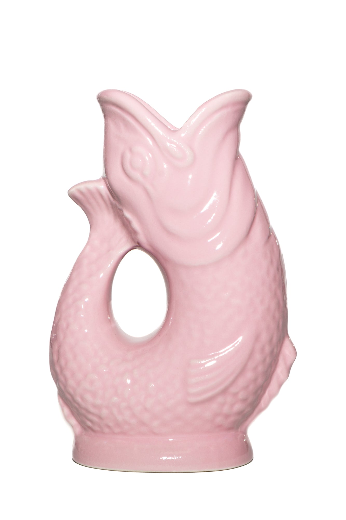 Baby Pink Original Gluggle Jug Pitcher Vase Jar ex Wade