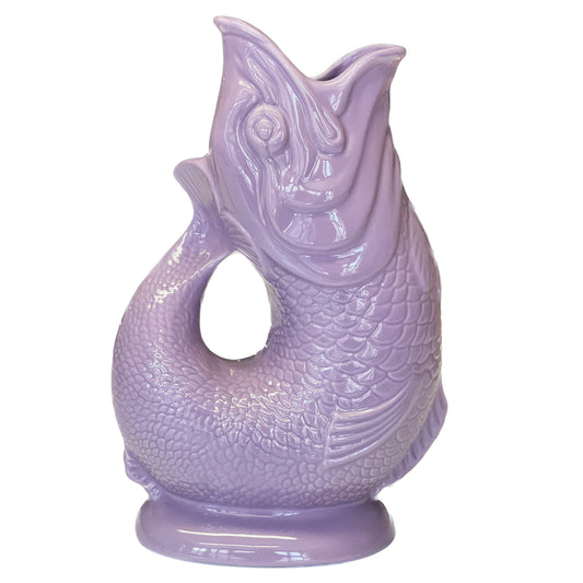 Lilac Original Gluggle Jug Pitcher Vase ex-Wade