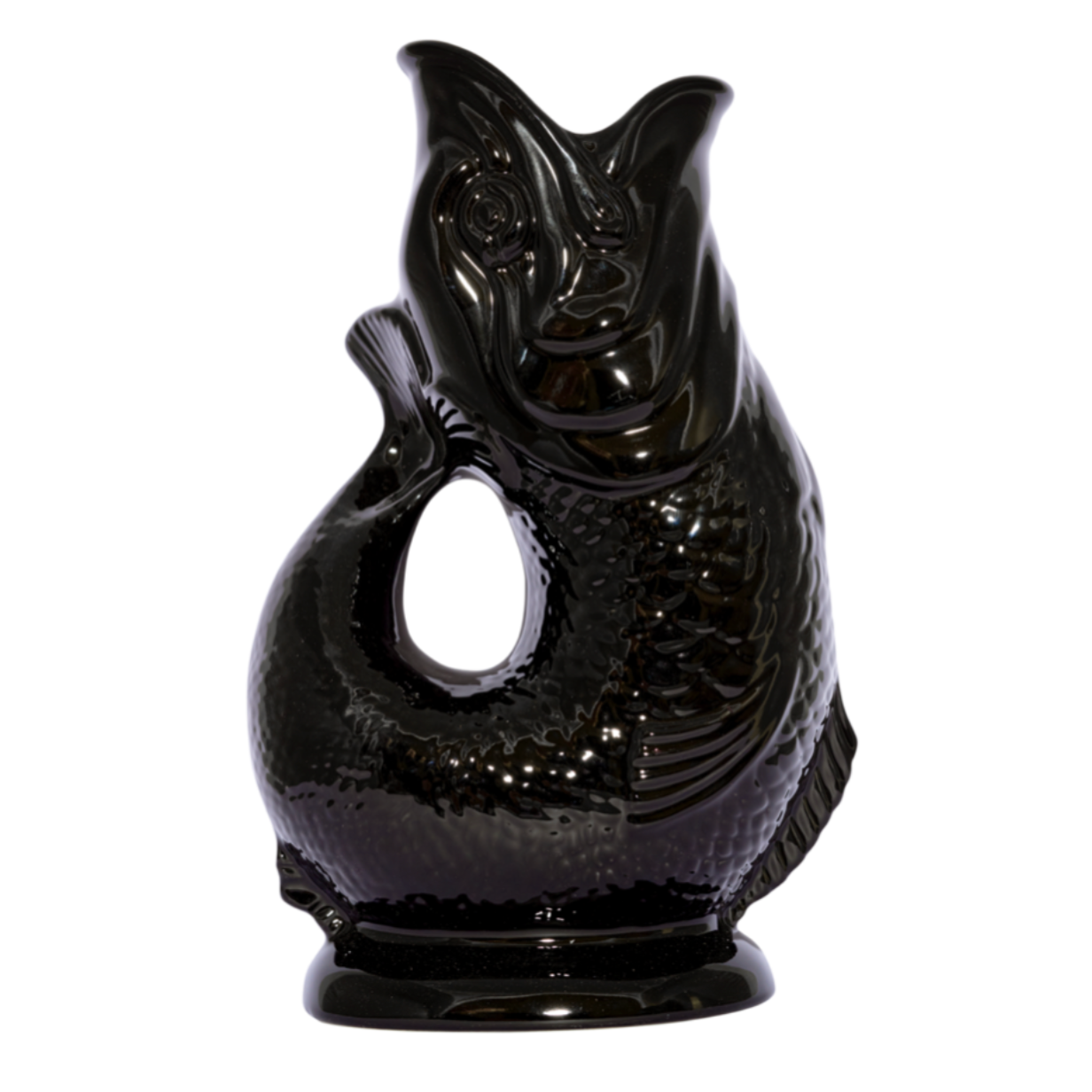 Black Original Gluggle Jug - Pitcher / Vase * Ex-Wade *