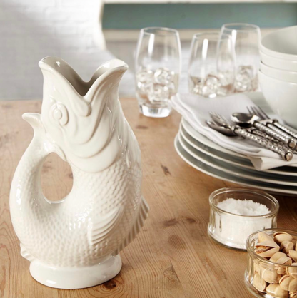 White Original Gluggle Jug